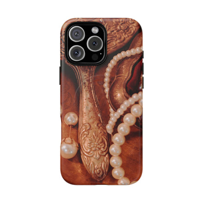Protective Magnetic Phone Case – Bronze Vanity