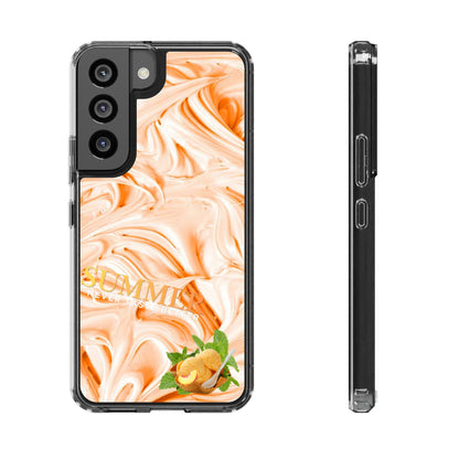 Clear Phone Case – Peach Sorbet