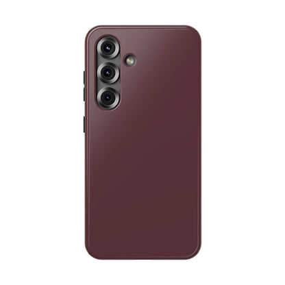 Impact-Resistant Phone Case – Mulled Wine – Compatible with iPhone 11–17 & Samsung Galaxy S22–S26 Series