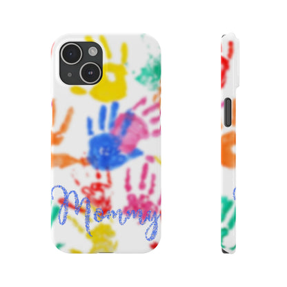 Slim Phone Case – Handprint Memories