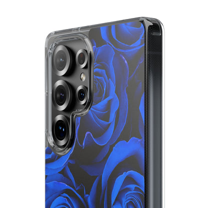 Clear Phone Case – Midnight Bloom