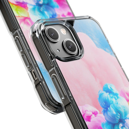 Clear Magnetic Phone Case – Cotton Candy Dream