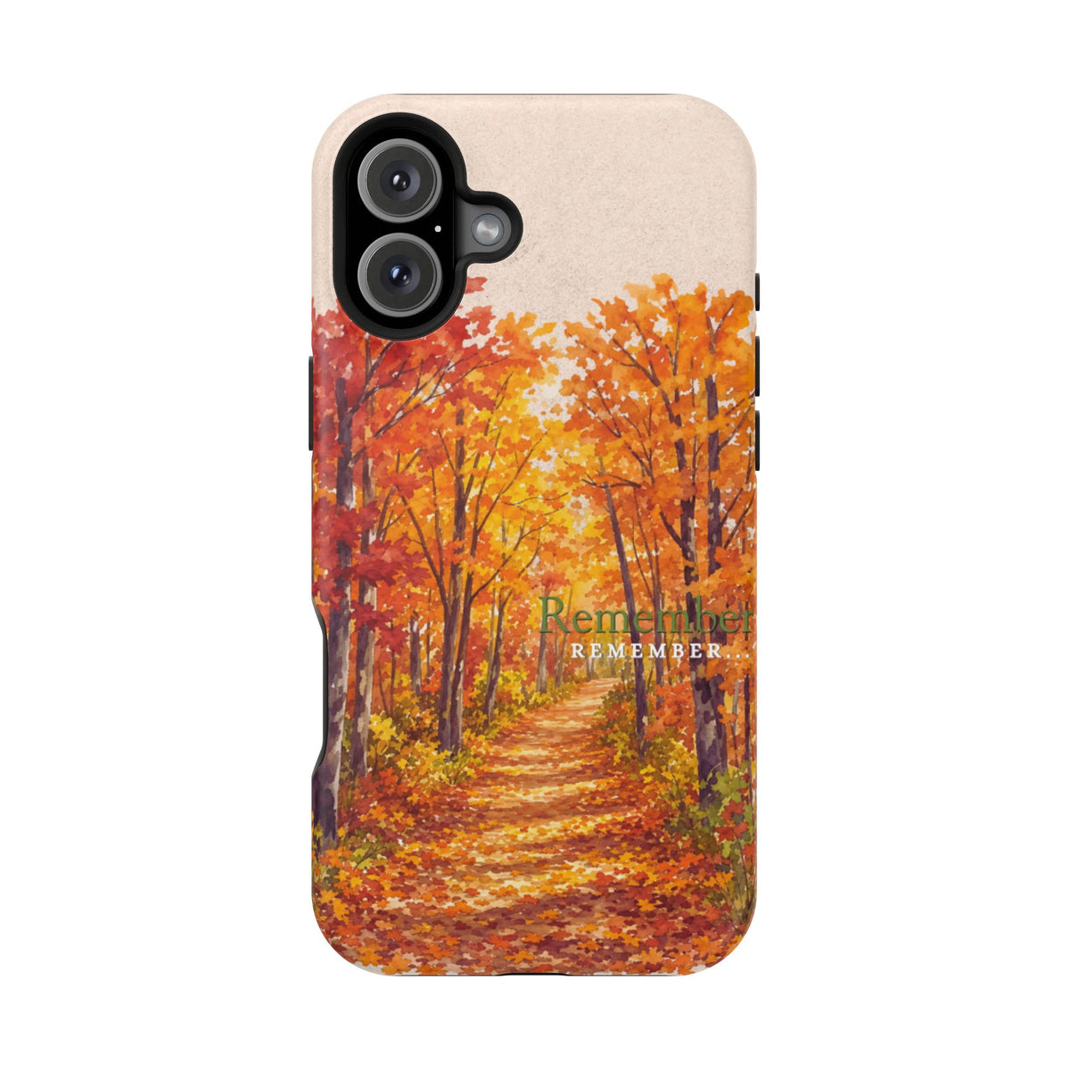 Impact-Resistant Phone Case – Autumn Remembered – Compatible with iPhone 11–17 & Samsung Galaxy S22–S26 Series