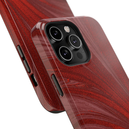 Impact-Resistant Phone Case — Crimson Current