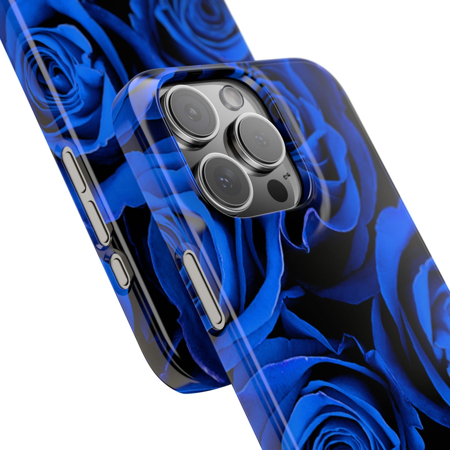 Slim Phone Case – Midnight Bloom