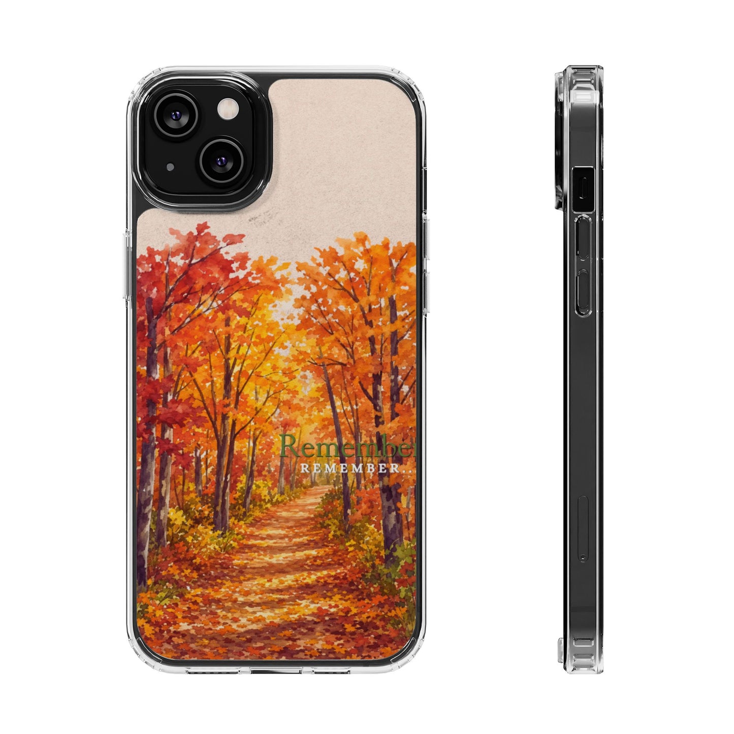 Clear Magnetic Phone Case – Autumn Remembered