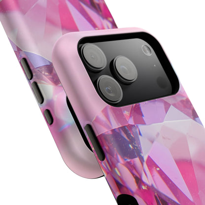 Impact-Resistant Phone Case – Pink Ice