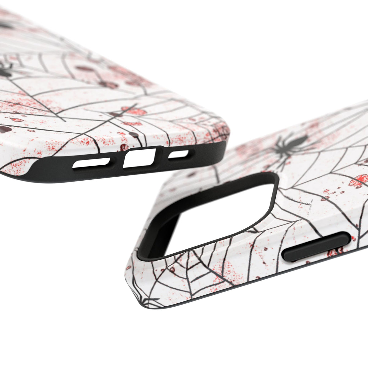 Impact-Resistant Phone Case – Blood Web