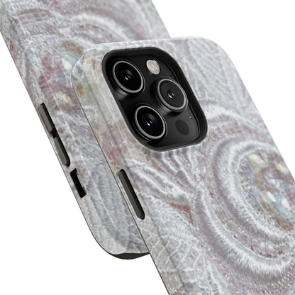 Impact-Resistant Phone Case – Lace Veil