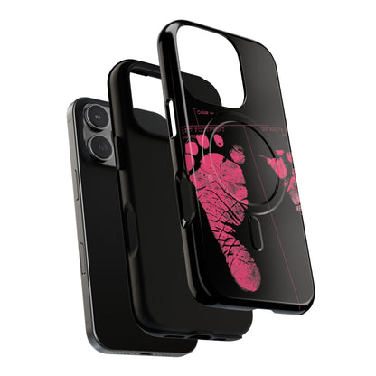 Protective Magnetic Phone Case – Mom’s Little Pink Footprints
