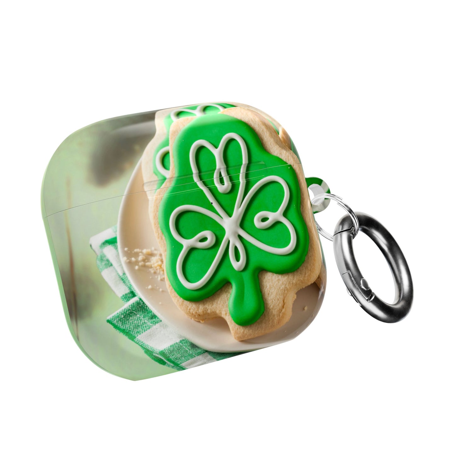 Wireless Earbud Case Cover – Shamrock Cookies