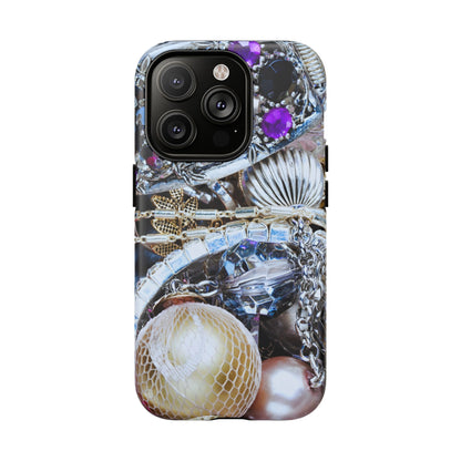 Protective Magnetic Phone Case – Chrome Jewel