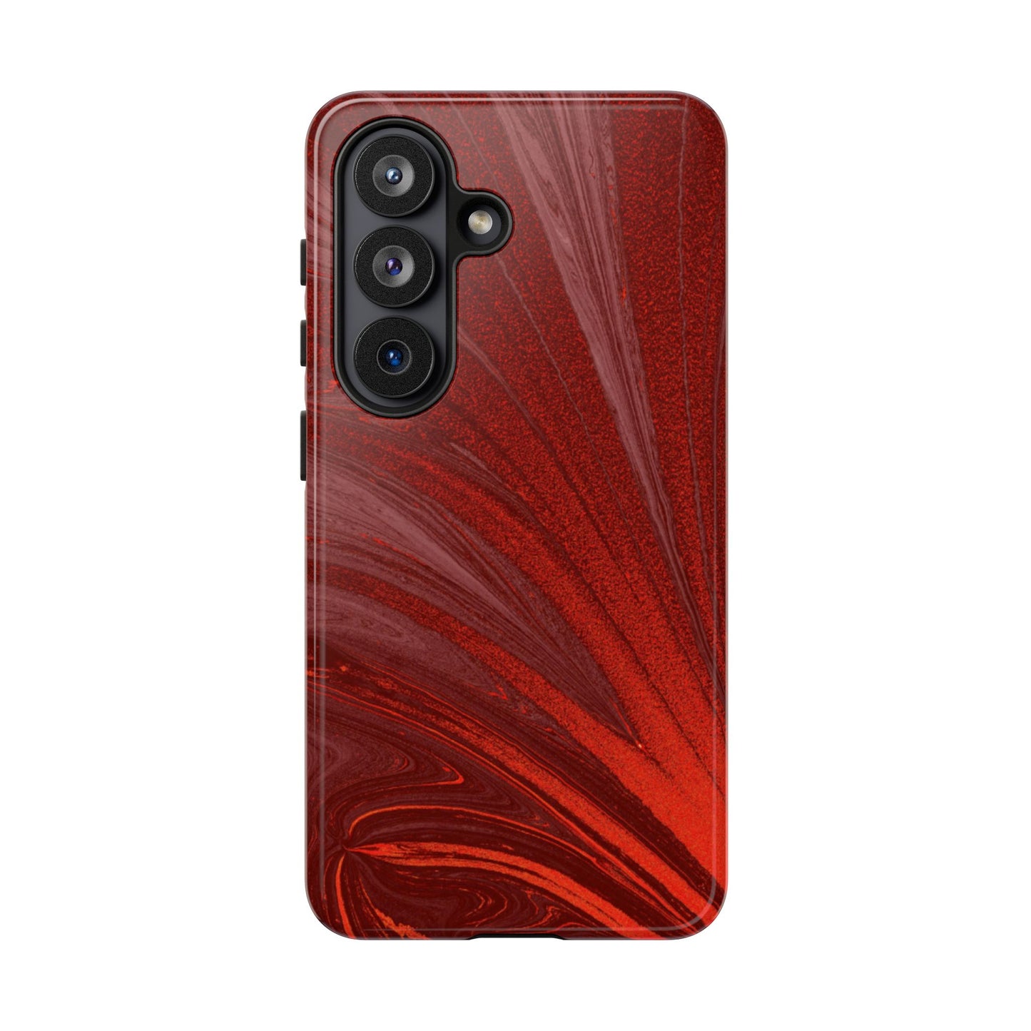 Protective Phone Case – Crimson Current