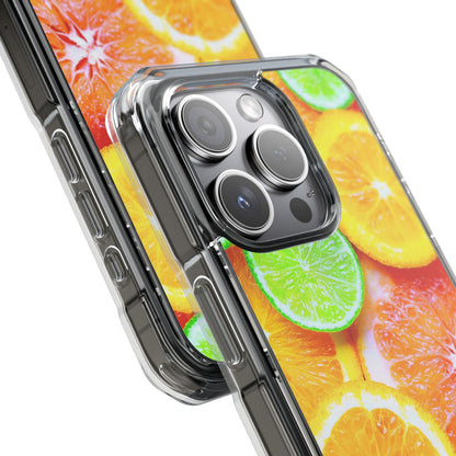 Clear Magnetic Phone Case – Sunkissed Citrus
