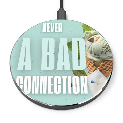 Never a Bad Connection – Mint Ice Cream Wireless Charger 10W