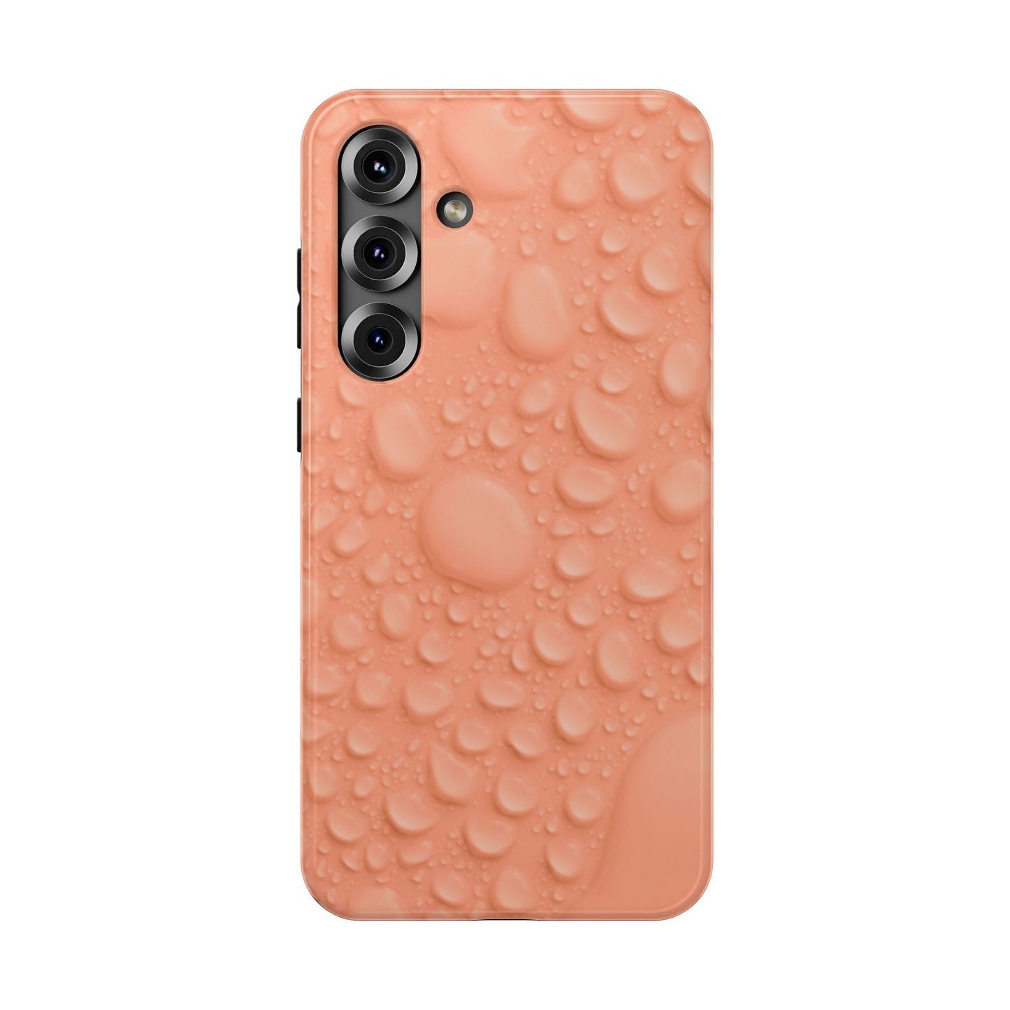 Impact-Resistant Phone Case – Apricot Rain