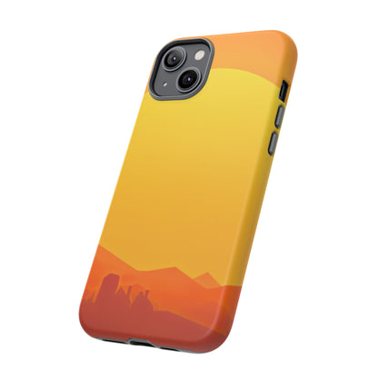 Protective Phone Case – Desert Sunrise