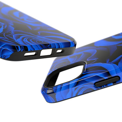 Impact-Resistant Phone Case – Midnight Bloom