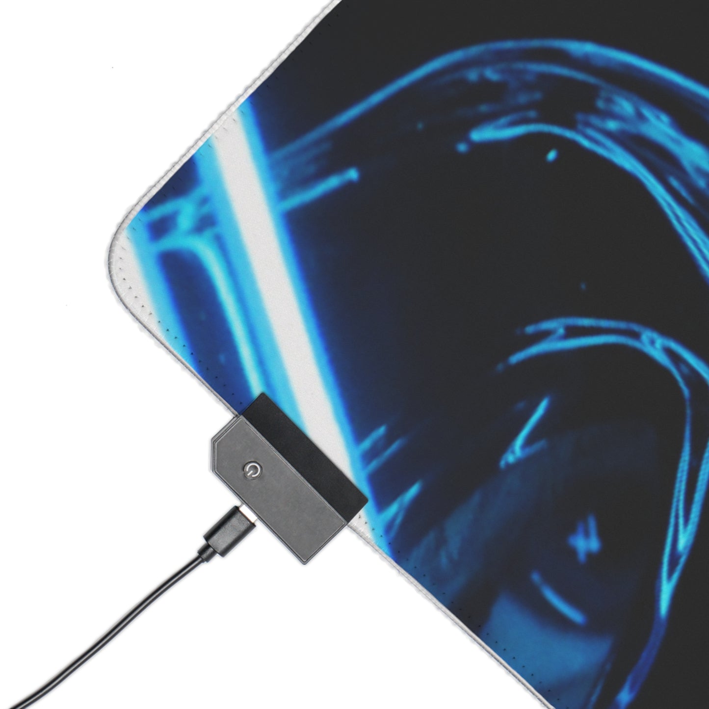 Gaming LED Desk Mat – Neon Anarchy