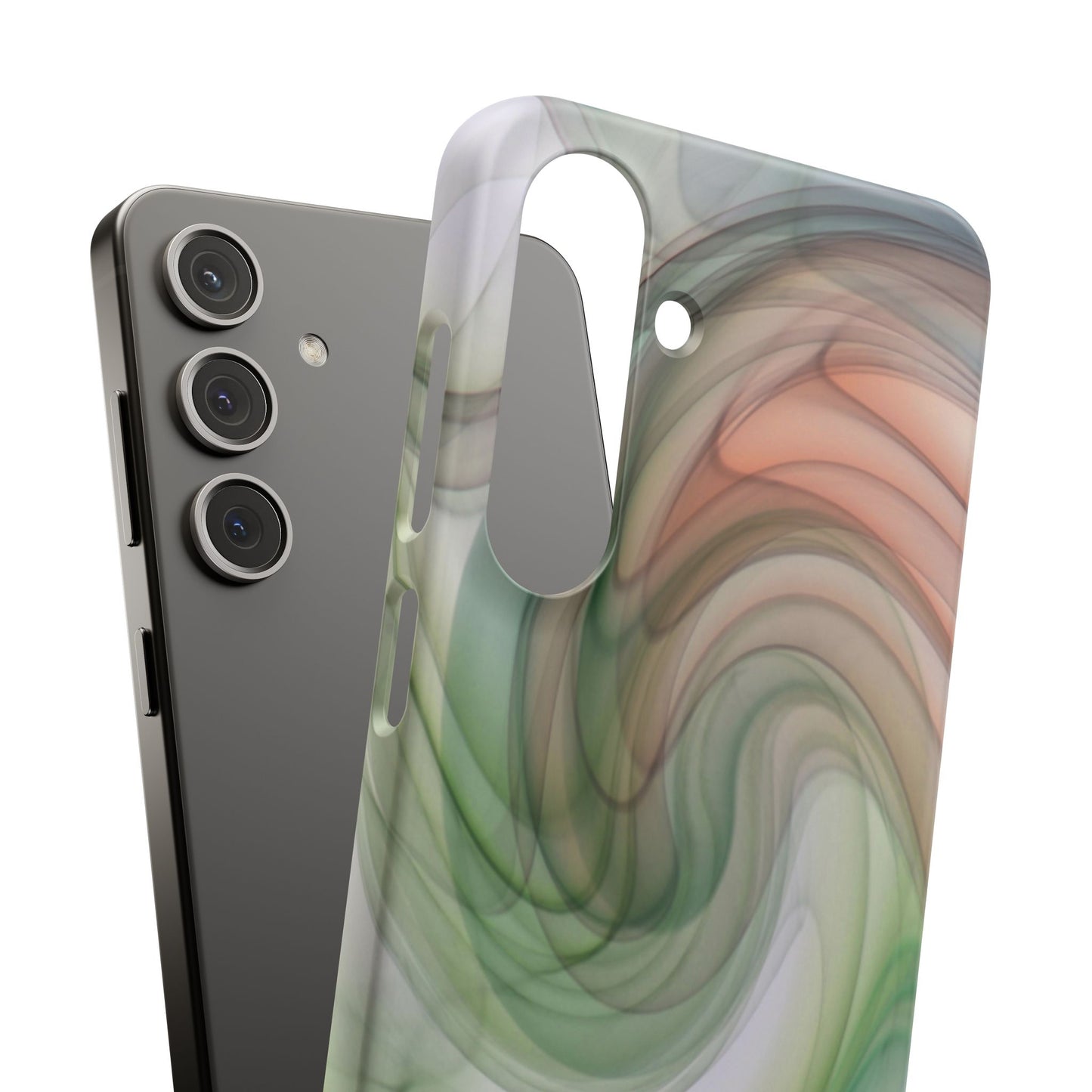 Snap Phone Case – Marble Flow