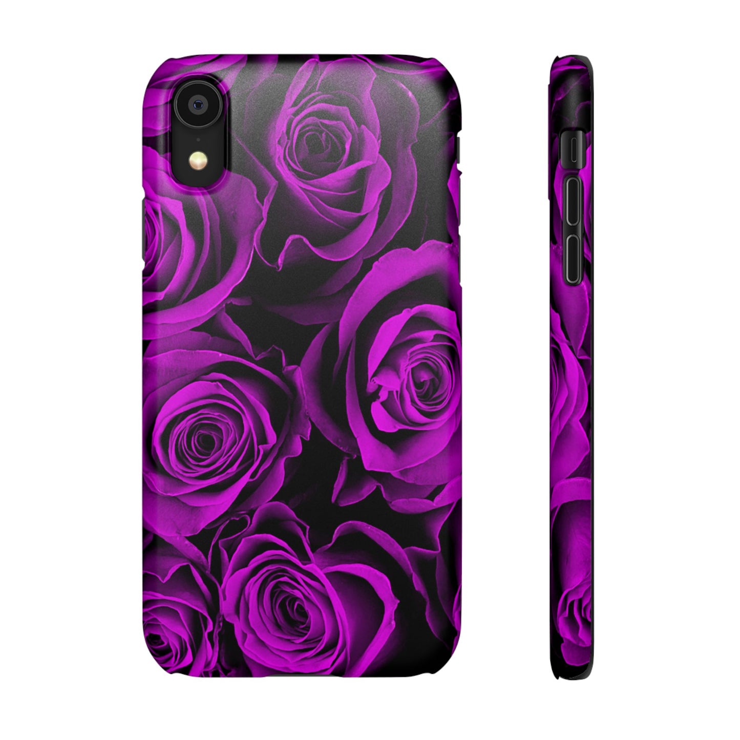 Snap Phone Case – Amethyst Roses