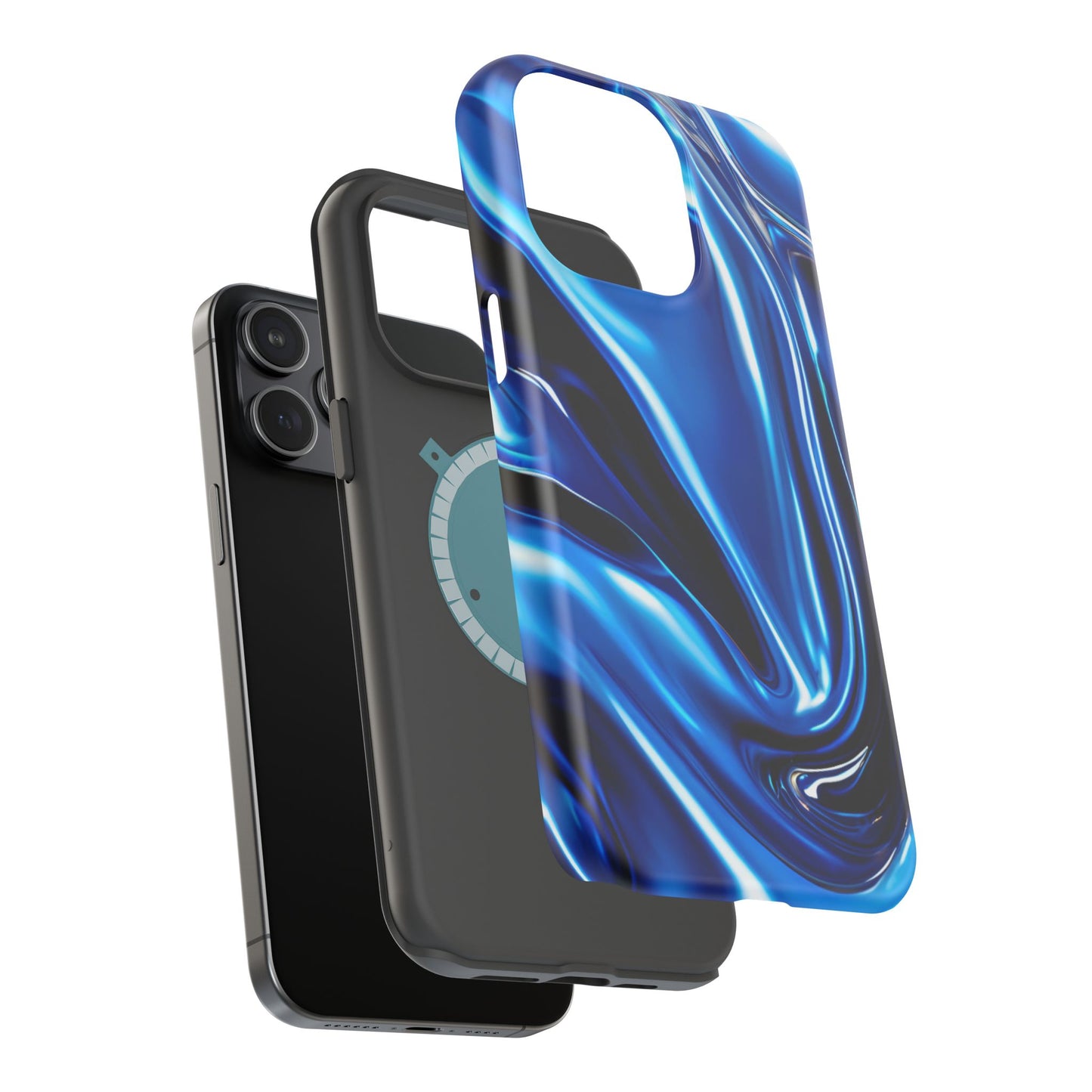 Wireless-Charging Compatible Case – Midnight Surge