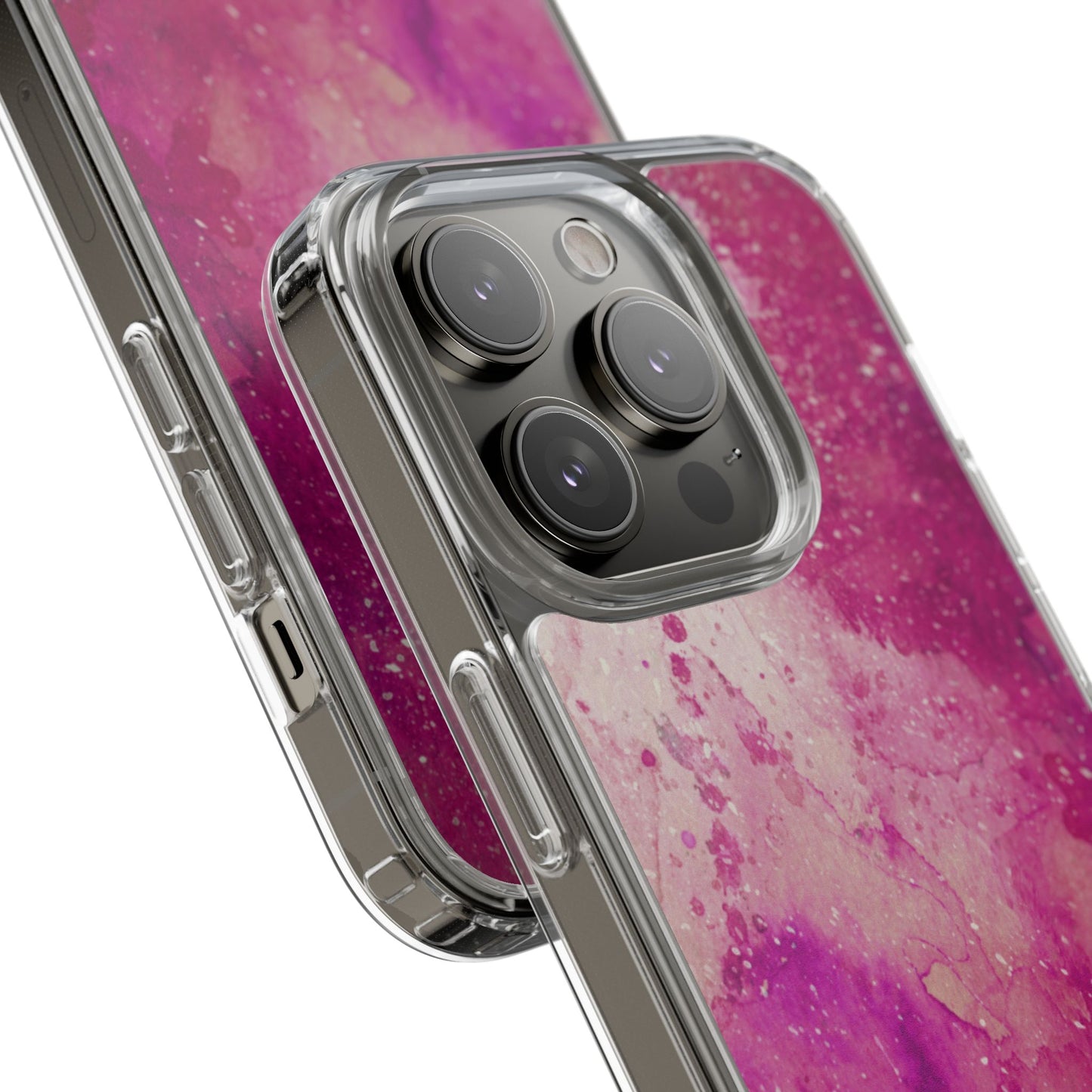 Clear Phone Case – Spilled Wine