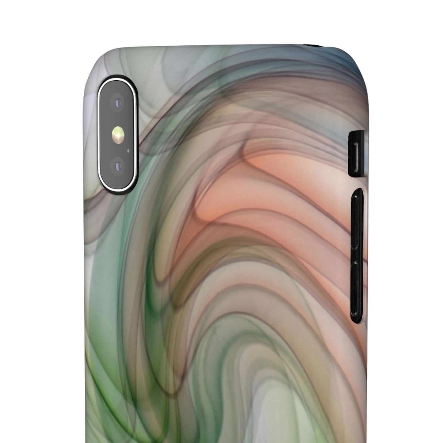 Snap Phone Case – Marble Flow