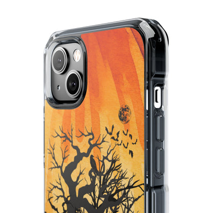 Clear Magnetic Phone Case – Hollow Night