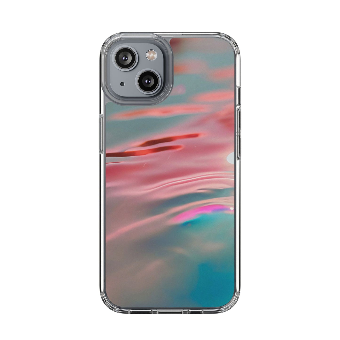 Clear Phone Case – Liquid Sunset