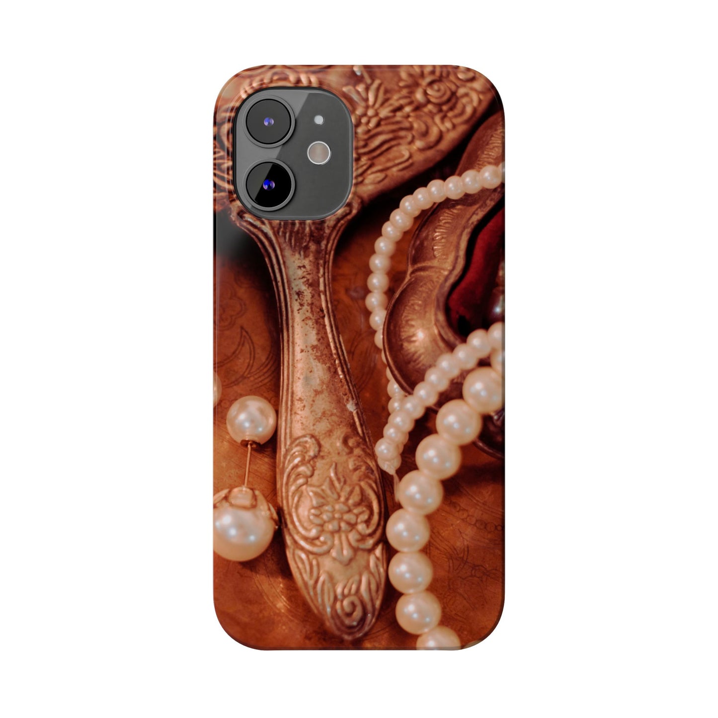 Slim Phone Case – Bronze Vanity