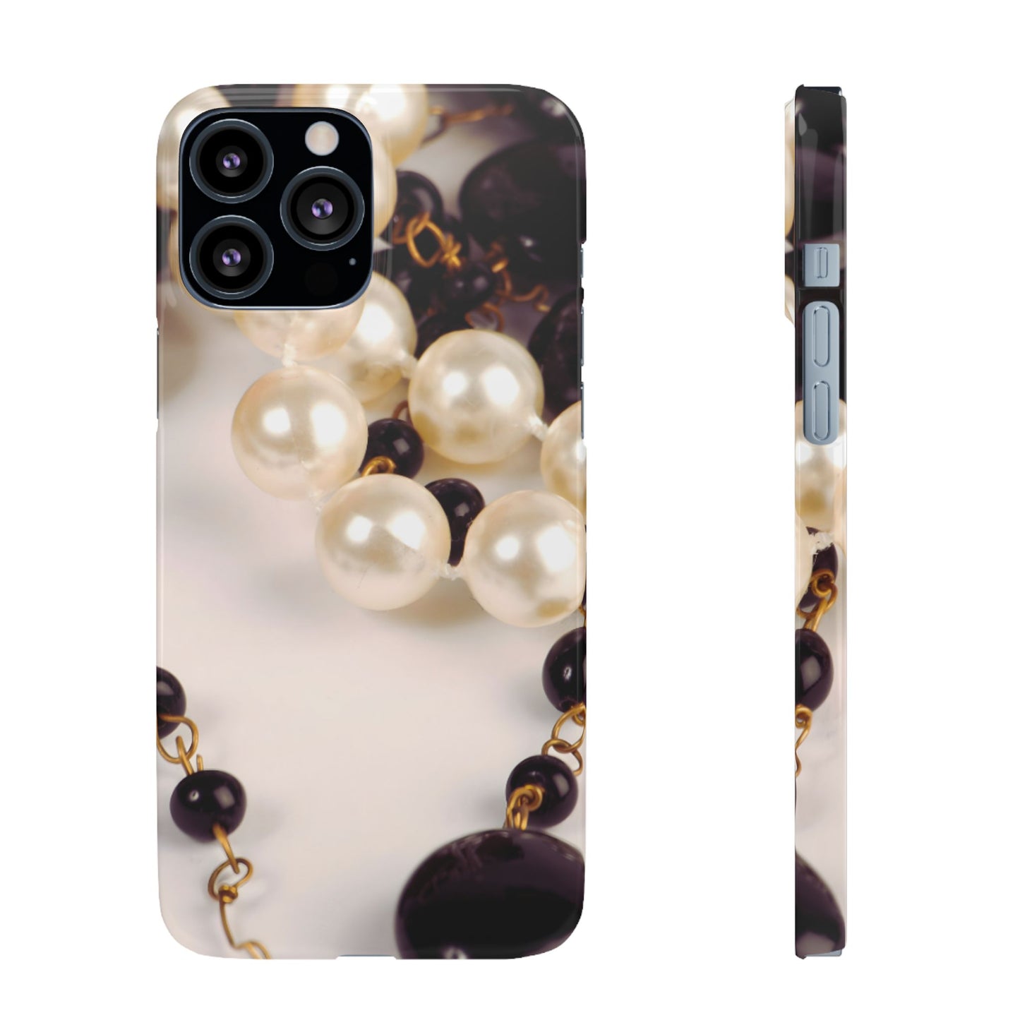 Snap Phone Case – Noir Pearl