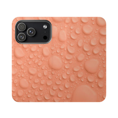 Flip Case - Apricot Rain