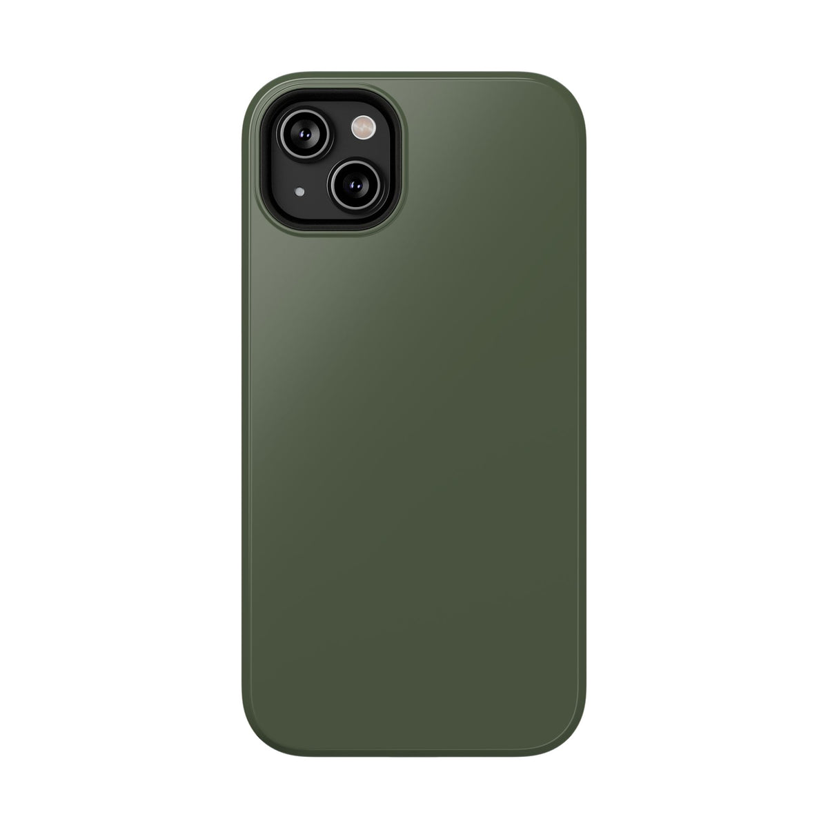 Impact-Resistant Phone Case — Military Green Protective Shockproof Cover