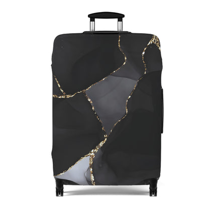 Luggage Cover – Obsidian Vein