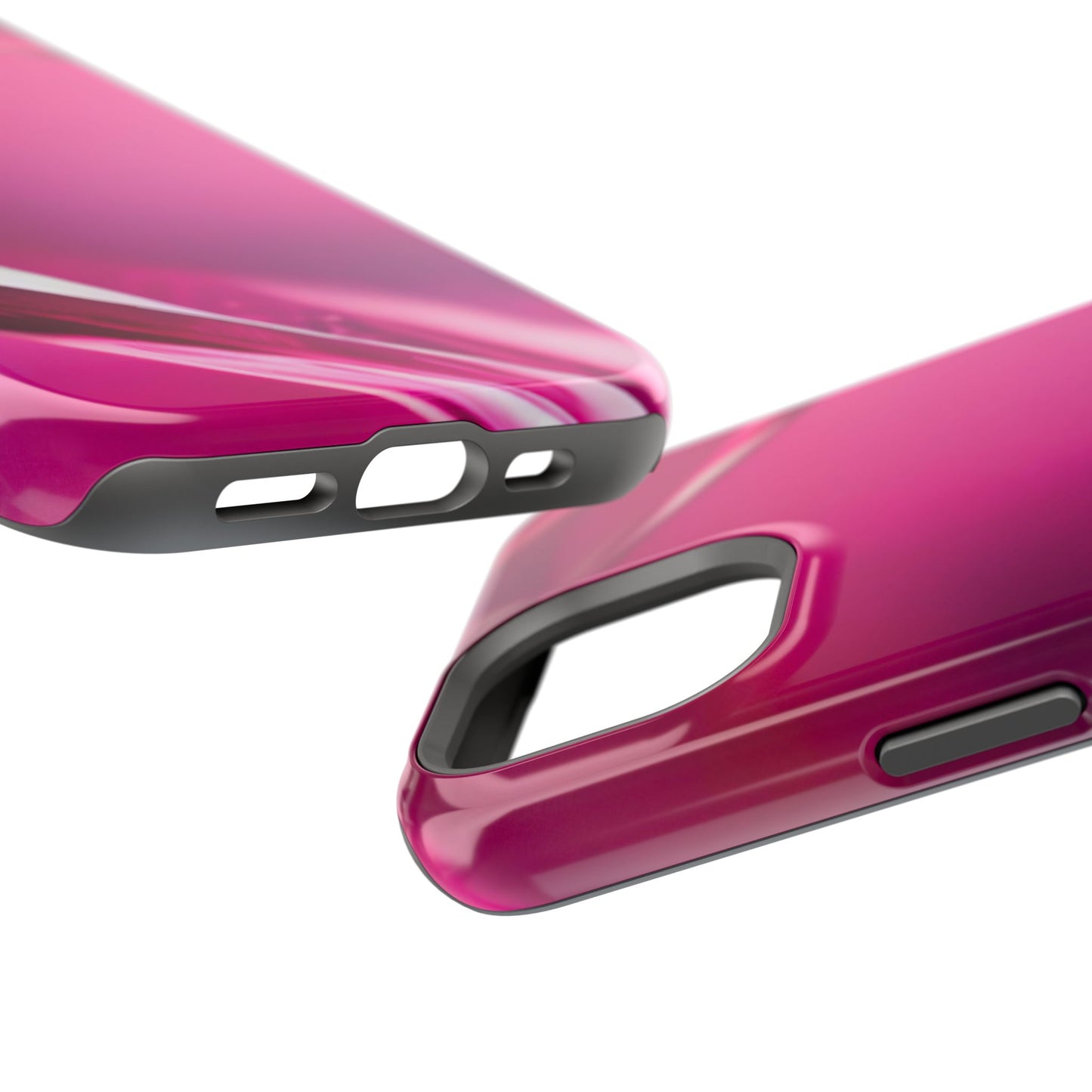 Impact-Resistant Phone Case – Magenta Motion