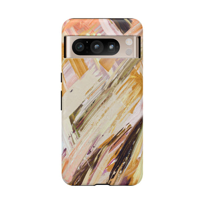 Protective Phone Case – Brush & Bronze