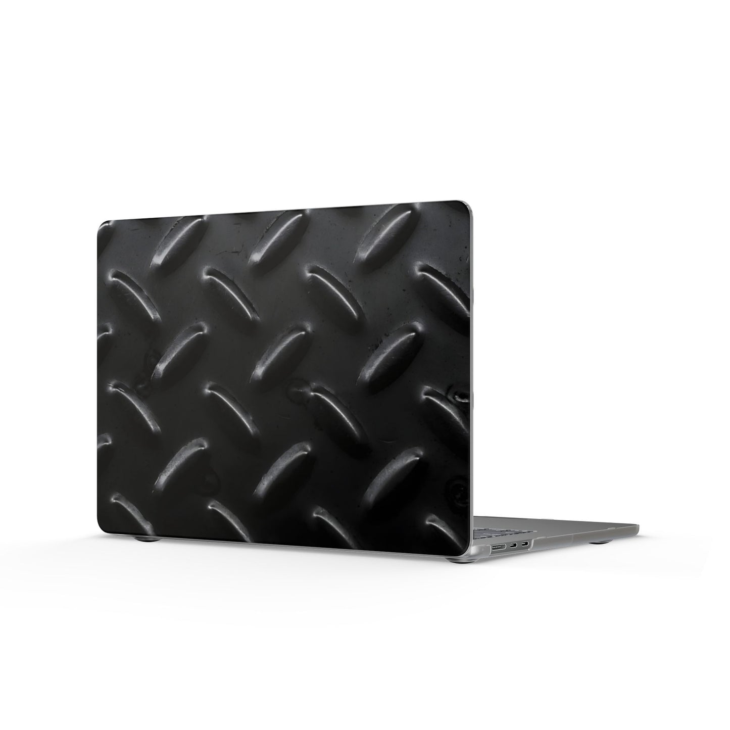 Matte Laptop Case – Blackout Plate