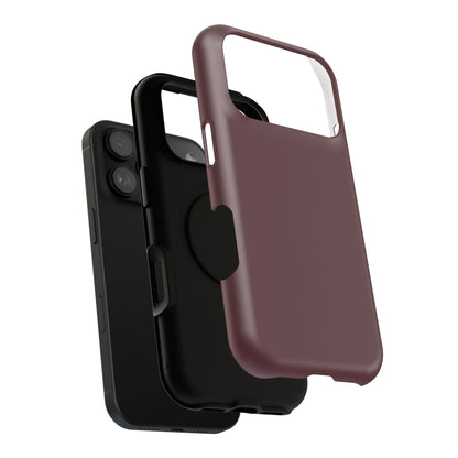 Impact-Resistant Phone Case – Mulled Wine – Compatible with iPhone 11–17 & Samsung Galaxy S22–S26 Series