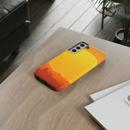Protective Phone Case – Desert Sunrise
