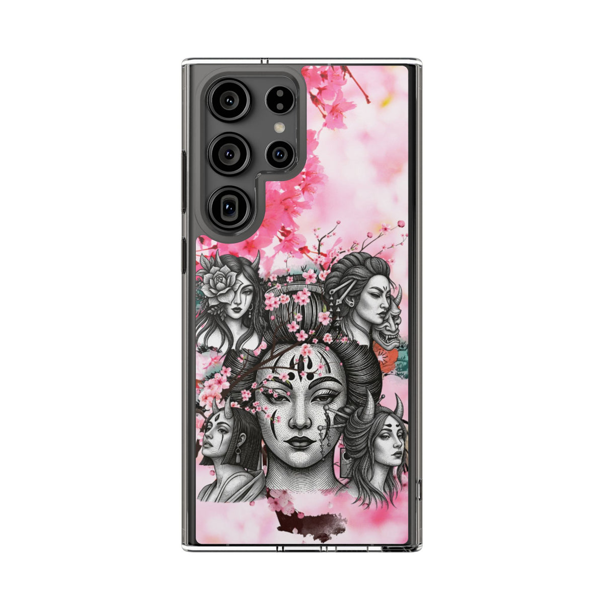 Clear Phone Case – Blossom & Thorn