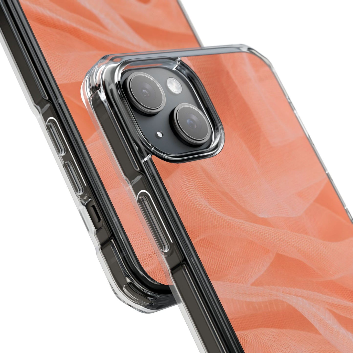 Clear Magnetic Phone Case – Coral Veil