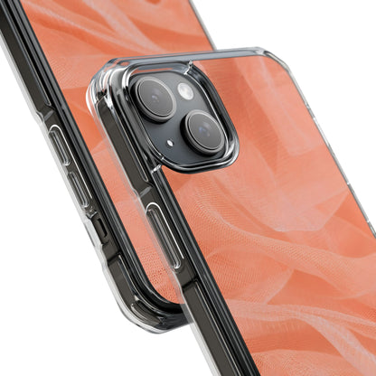 Clear Magnetic Phone Case – Coral Veil