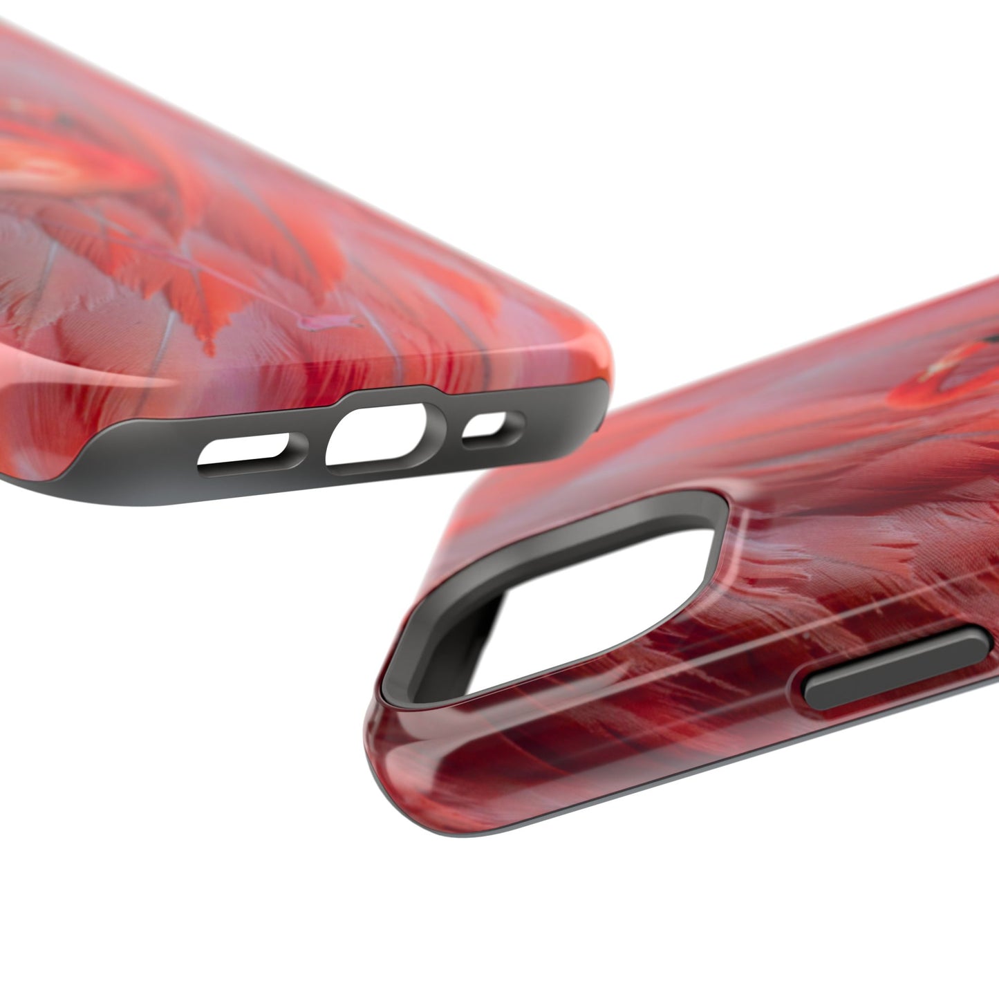 Impact-Resistant Phone Case – Scarlet Plume