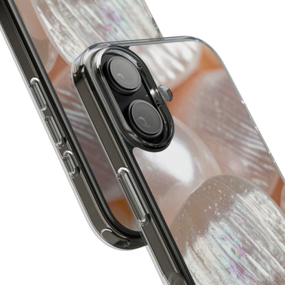 Clear Phone Case – Blush Pearl