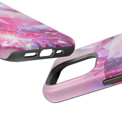 Impact-Resistant Phone Case – Pink Ice