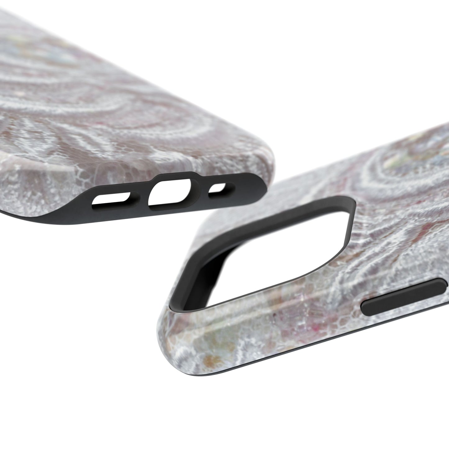 Wireless-Charging Compatible Case – Lace Veil