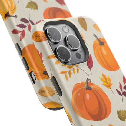 Wireless-Charging Compatible Case – Falling for Pumpkin