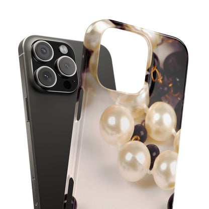 Slim Phone Case – Noir Pearl
