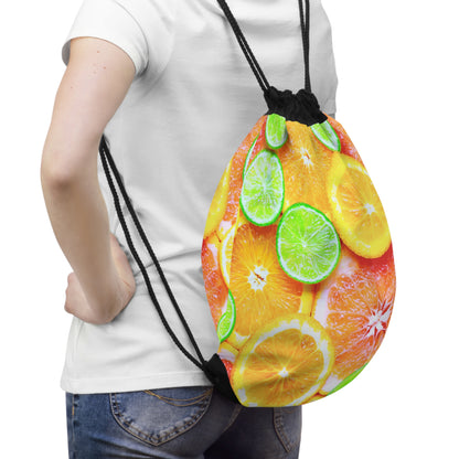Drawstring Bag – Sunkissed Citrus
